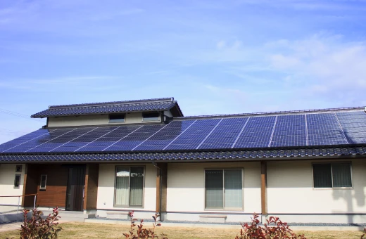太陽光発電設置
