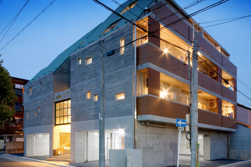 the LOFT 建設工事